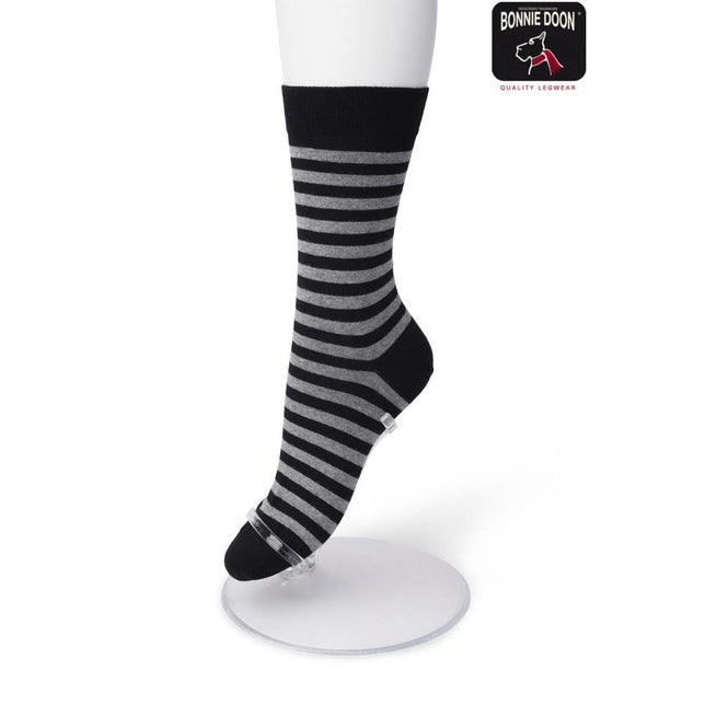 Bonnie Doon Dames Sokken Basic Stripe Sock BD041101 - Jambelles