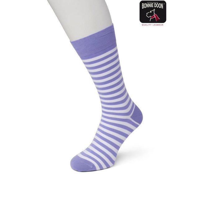 Bonnie Doon Dames Sokken Basic Stripe Sock BD042101 - Jambelles