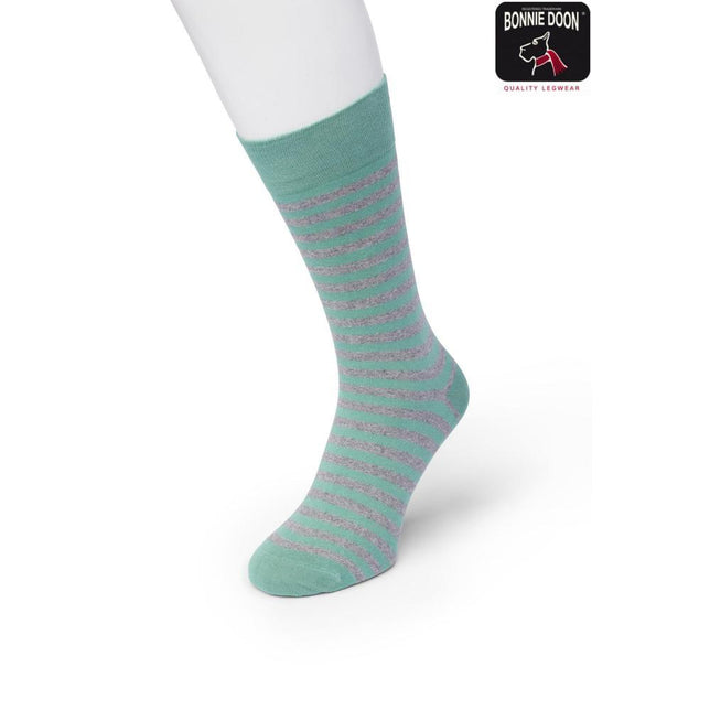 Bonnie Doon Dames Sokken Basic Stripe Sock BD042101 - Jambelles