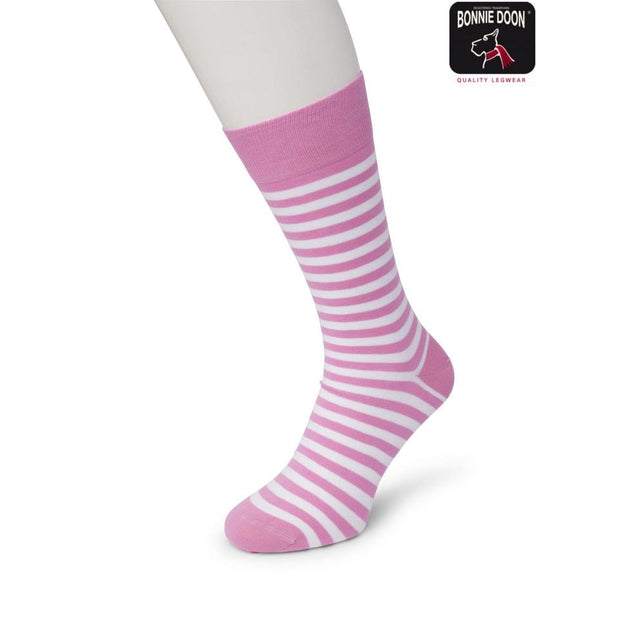Bonnie Doon Dames Sokken Basic Stripe Sock BD042101 - Jambelles