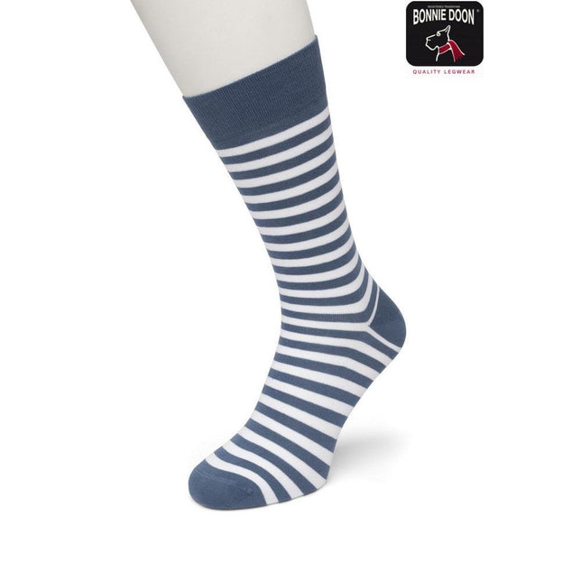Bonnie Doon Dames Sokken Basic Stripe Sock BD042101 - Jambelles
