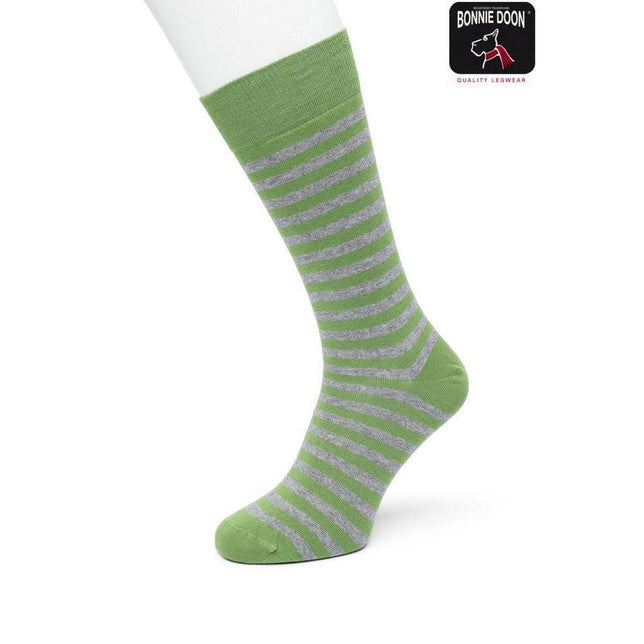 Bonnie Doon Dames Sokken Basic Stripe Sock BD042101 - Jambelles