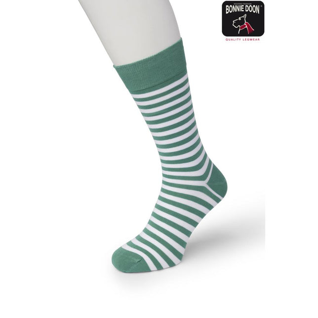Bonnie Doon Dames Sokken Basic Stripe Sock BD042101 - Jambelles