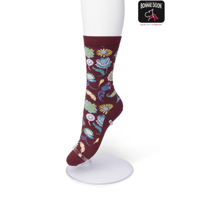 Bonnie Doon Dames Sokken Flower Fantasy Sock BP211121 - Jambelles
