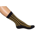 Bonnie Doon Dames Sokken Gingham Sock BN951105 - Jambelles