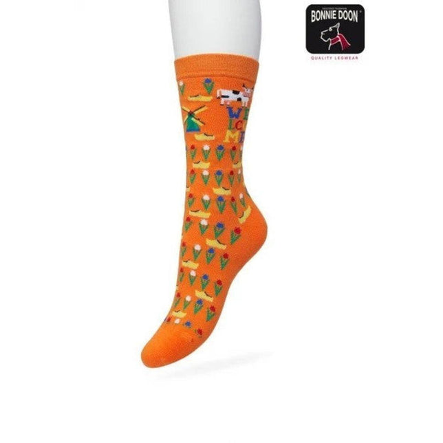 Bonnie Doon Dames Sokken Holland Clogs sock BT991123 - Jambelles
