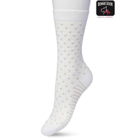 Bonnie Doon Dames Sokken Lurex Dots Sock BP211109 - Jambelles