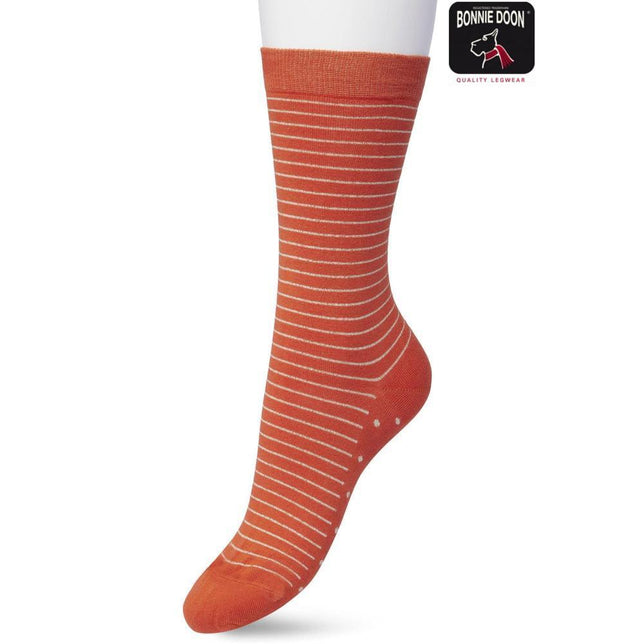 Bonnie Doon Dames Sokken Lurex Stripe Sock BP211110 - Jambelles