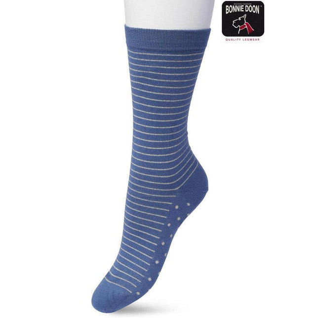 Bonnie Doon Dames Sokken Lurex Stripe Sock BP211110 - Jambelles