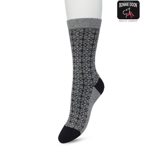 Bonnie Doon Dames Sokken Mini Tile Sock BP221502 - Jambelles