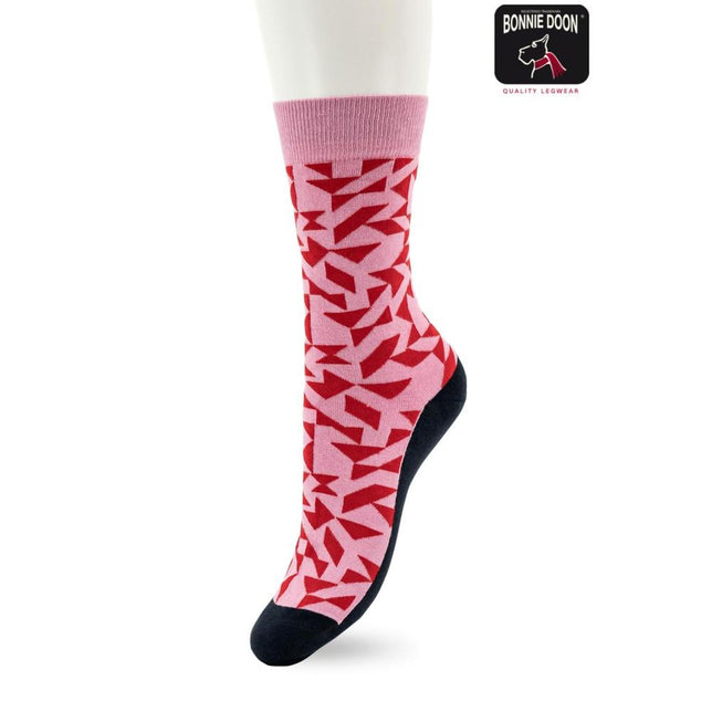 Bonnie Doon Dames Sokken Mosaic Fun Sock BP231103 - Jambelles
