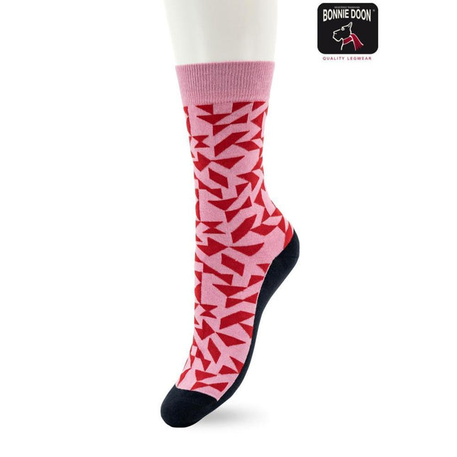 Bonnie Doon Dames Sokken Mosaic Fun Sock BP231103 - Jambelles