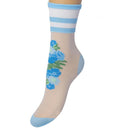 Bonnie Doon Dames Sokken Sporty Flower Sock Aged Copper Bp211113 - Jambelles