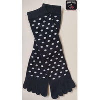 Bonnie Doon Dames Sokken Toe Sock Dots BP231001 - Jambelles