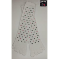 Bonnie Doon Dames Sokken Toe Sock Dots BP231001 - Jambelles