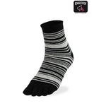 Bonnie Doon Dames Sokken Toe Sock Funky Stripes BP231002 - Jambelles