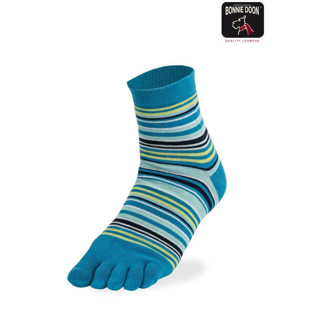 Bonnie Doon Dames Sokken Toe Sock Funky Stripes BP231002 - Jambelles
