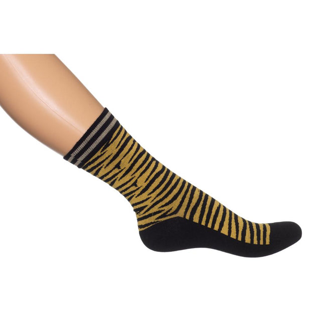 Bonnie Doon Dames Sokken Zebra Sock BN951118 - Jambelles