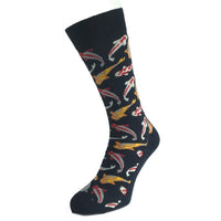 Bonnie Doon Heren Fantasie Sokken Koi Carps Sock Bt992146 - Jambelles