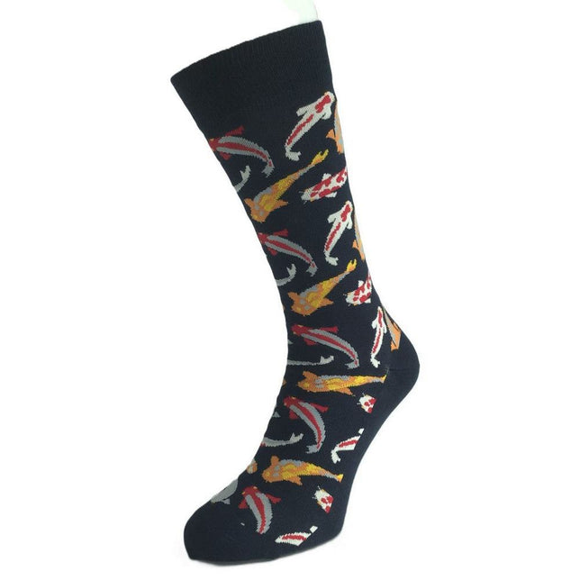 Bonnie Doon Heren Fantasie Sokken Koi Carps Sock Bt992146 - Jambelles