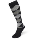 Bonnie Doon Heren Kniekousen Argyle Knee High Antracite Bp212501 - Jambelles