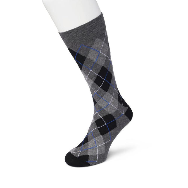 Bonnie Doon Heren Sokken Argyle Sock Black Bp212113 - Jambelles
