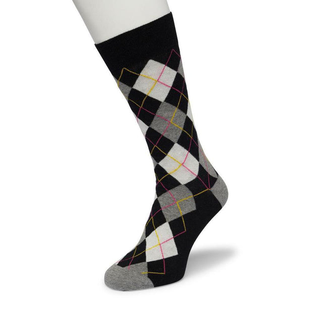 Argyle sock Black BP212113
