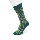Bonnie Doon Heren Sokken Barock Flower Sock Black Bp222503 - Jambelles