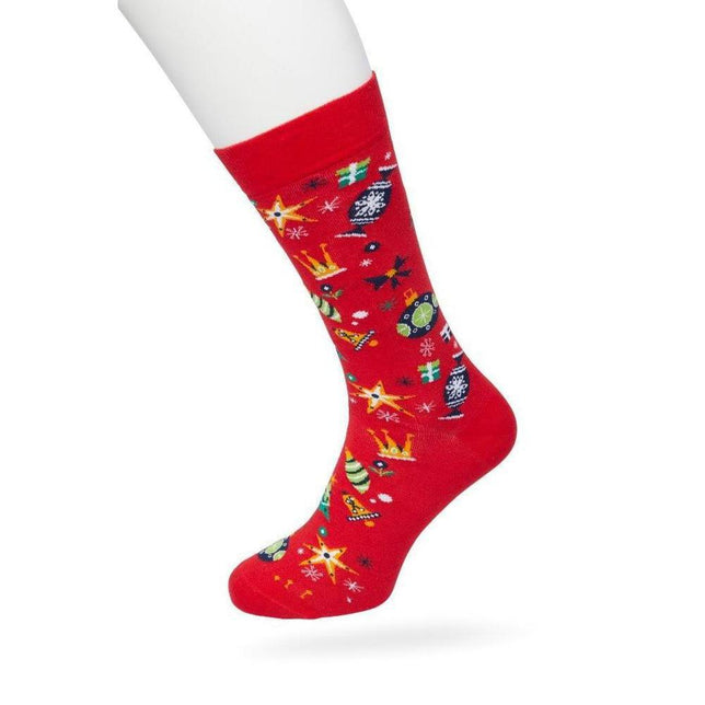 Bonnie Doon Heren Sokken Christmas Spirit Sock Bp212514 - Jambelles