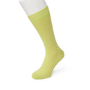 Bonnie Doon heren Cotton Sock BD 632401 in turquoise, effen model met brede geribde boord. - Jambelles