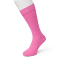 Bonnie Doon heren Cotton Sock BD 632401 in turquoise, effen model met brede geribde boord. - Jambelles
