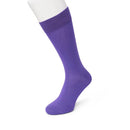Bonnie Doon heren Cotton Sock BD 632401 in turquoise, effen model met brede geribde boord. - Jambelles
