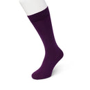 Bonnie Doon heren Cotton Sock BD 632401 in turquoise, effen model met brede geribde boord. - Jambelles