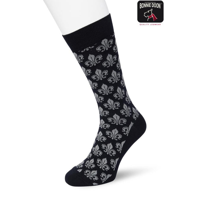 Bonnie Doon Heren Sokken Fleur de Lis Sock BP222502 - Jambelles