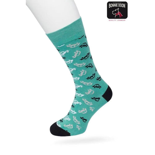 Bonnie Doon Heren Sokken Funny Car Sock BT992126 - Jambelles
