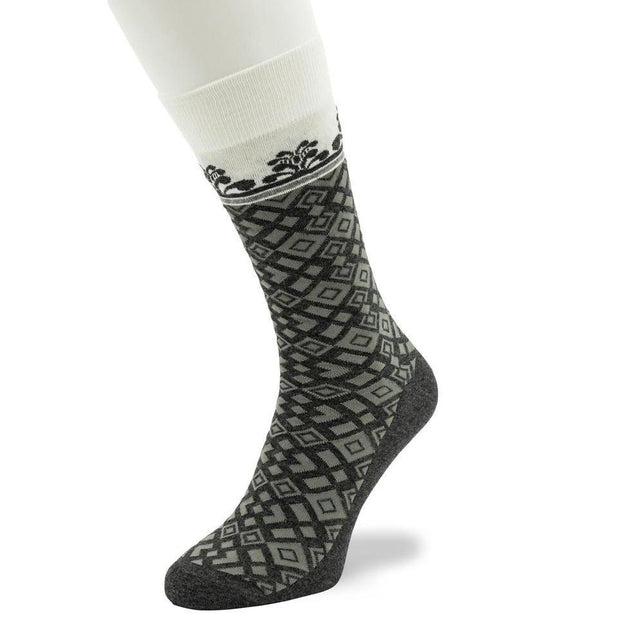 Bonnie Doon Heren Sokken Geometric Border Sock Bp232106 - Jambelles