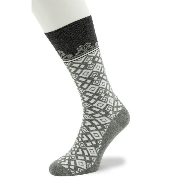 Bonnie Doon Heren Sokken Geometric Border Sock Bp232106 - Jambelles