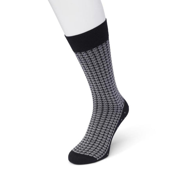 Bonnie Doon Heren Sokken Houndstooth Sock Bp212101 - Jambelles