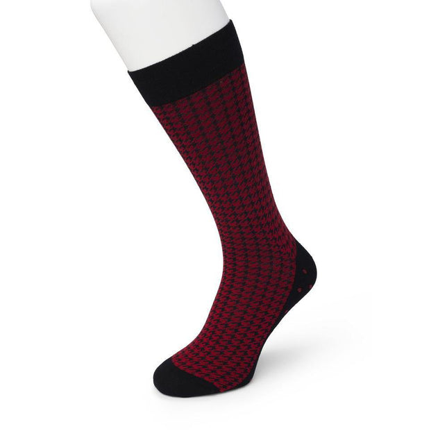 Bonnie Doon Heren Sokken Houndstooth Sock Bp212101 - Jambelles