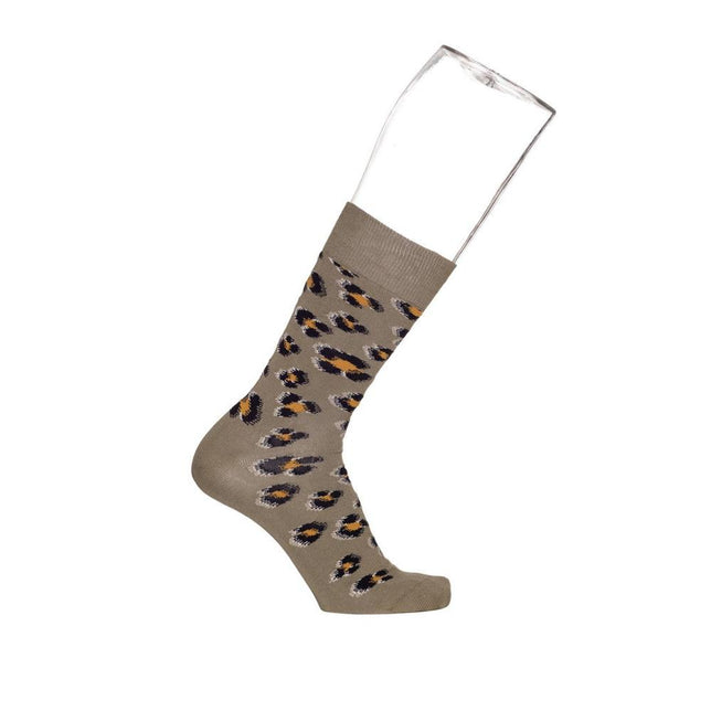 Bonnie Doon Heren Sokken Leopard Sock BN942114 - Jambelles