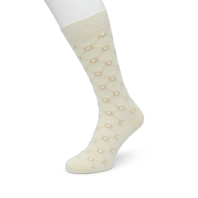 Bonnie Doon Heren Sokken Little Diamonds Sock Black Bp222505 - Jambelles