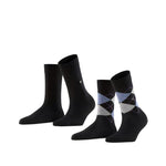 Burlington Dames Sokken E.day Mix SO 2P 22044 - Jambelles