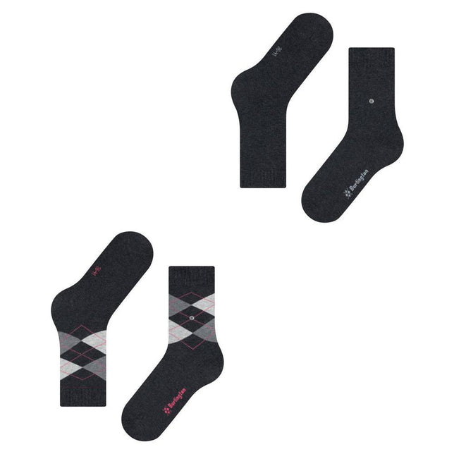 Burlington Dames Sokken E.day Mix SO 2P 22044 - Jambelles