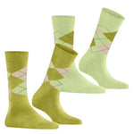 Burlington Dames Sokken Everyday Argyle Sock 2-Pack 22012 - Jambelles