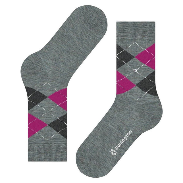 Burlington Dames Sokken Marylebone Melange SO 22282 - Jambelles