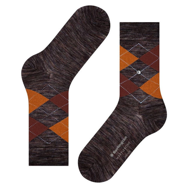 Burlington Dames Sokken Marylebone Melange SO 22282 - Jambelles