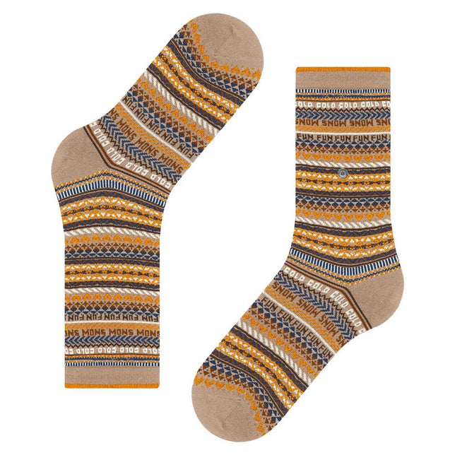 Burlington Dames Sokken Snow Fair Isle SO 27139 - Jambelles