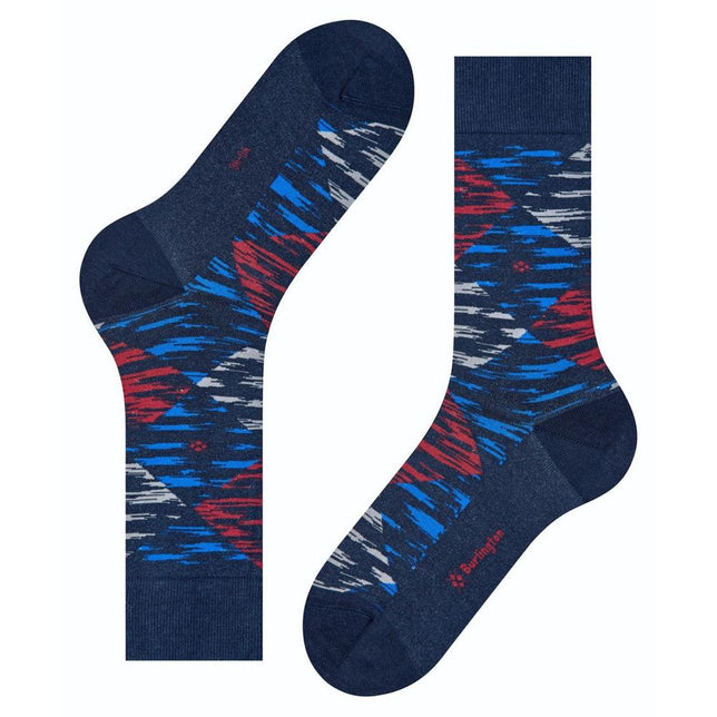 Burlington Heren Sokken Camo Argyle SO 21909 - Jambelles