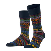 Burlington Heren Sokken Country Fair Isle SO 24737 - Jambelles