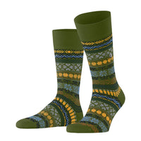 Burlington Heren Sokken Country Fair Isle SO 24737 - Jambelles
